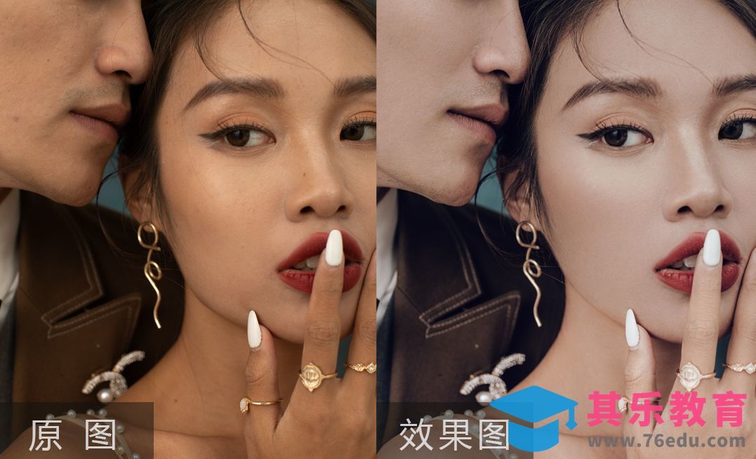 PS-影楼样片人像影调修图案例[虎课网手机摄影入门视频教程][MP4产品摄影教程全集 ]-第1张图片-我要自学网