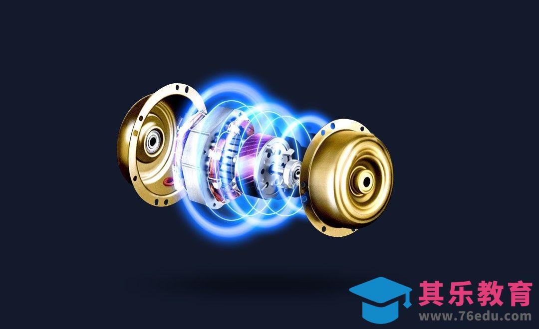 PS-电机光效制作[虎课网电商运营视频教程][最新电商教程全集MP4 ]-第1张图片-我要自学网