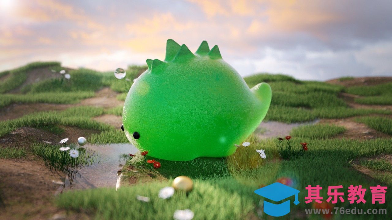 C4D-拟人化卡通形象建模渲染-OC[虎课网C4D设计视频教程][产品数码建模MP4教程全集 ]-第1张图片-我要自学网