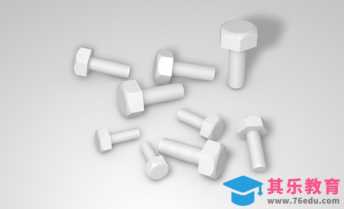 C4D-螺丝建模[虎课网C4D设计视频教程][产品数码建模MP4教程全集 ]-第1张图片-我要自学网