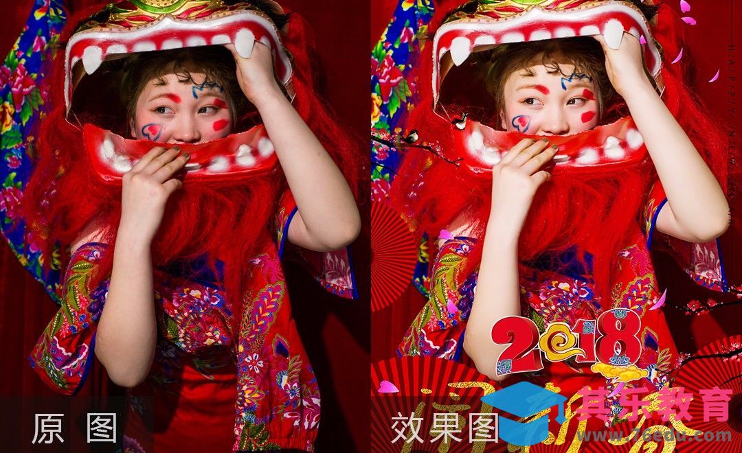 PS-2018闹新春人像后期教程[虎课网手机摄影入门视频教程][MP4产品摄影教程全集 ]-第1张图片-我要自学网