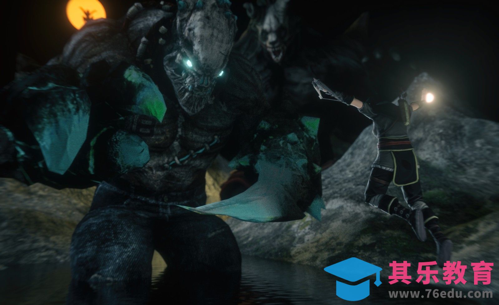 C4D-科幻场景：隐者之刃[虎课网C4D设计视频教程][产品数码建模MP4教程全集 ]-第1张图片-我要自学网