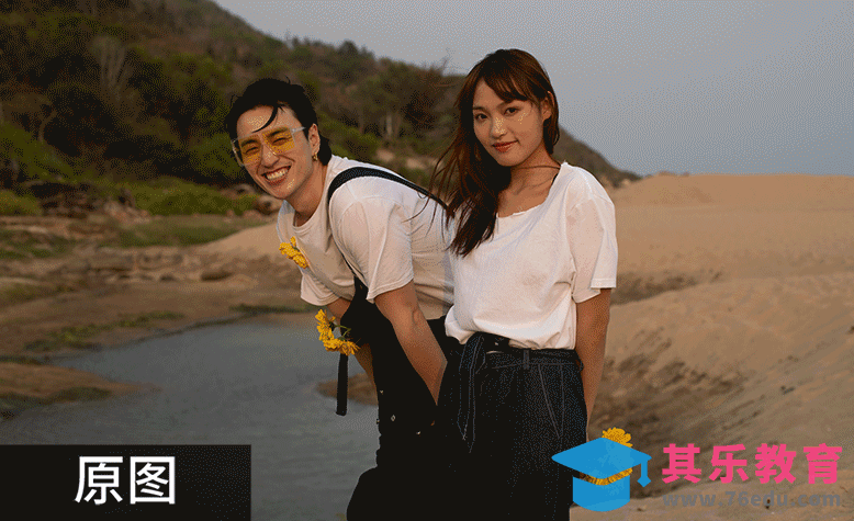 PS-夏日情侣生活写真精修思路[虎课网手机摄影入门视频教程][MP4产品摄影教程全集 ]-第1张图片-我要自学网