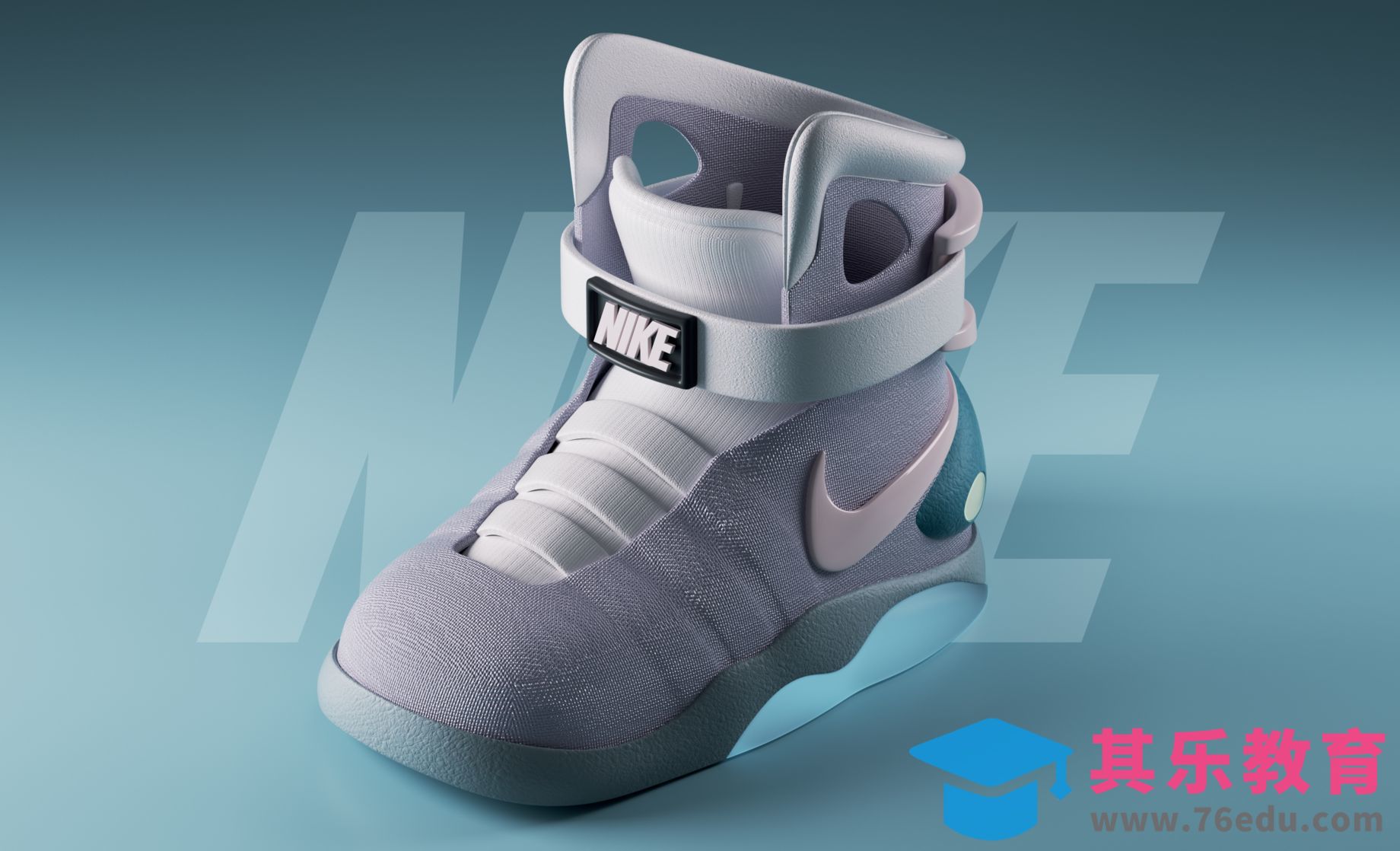 C4D+OC-潮流卡通球鞋主体建模[虎课网C4D设计视频教程][产品数码建模MP4教程全集 ]-第1张图片-我要自学网