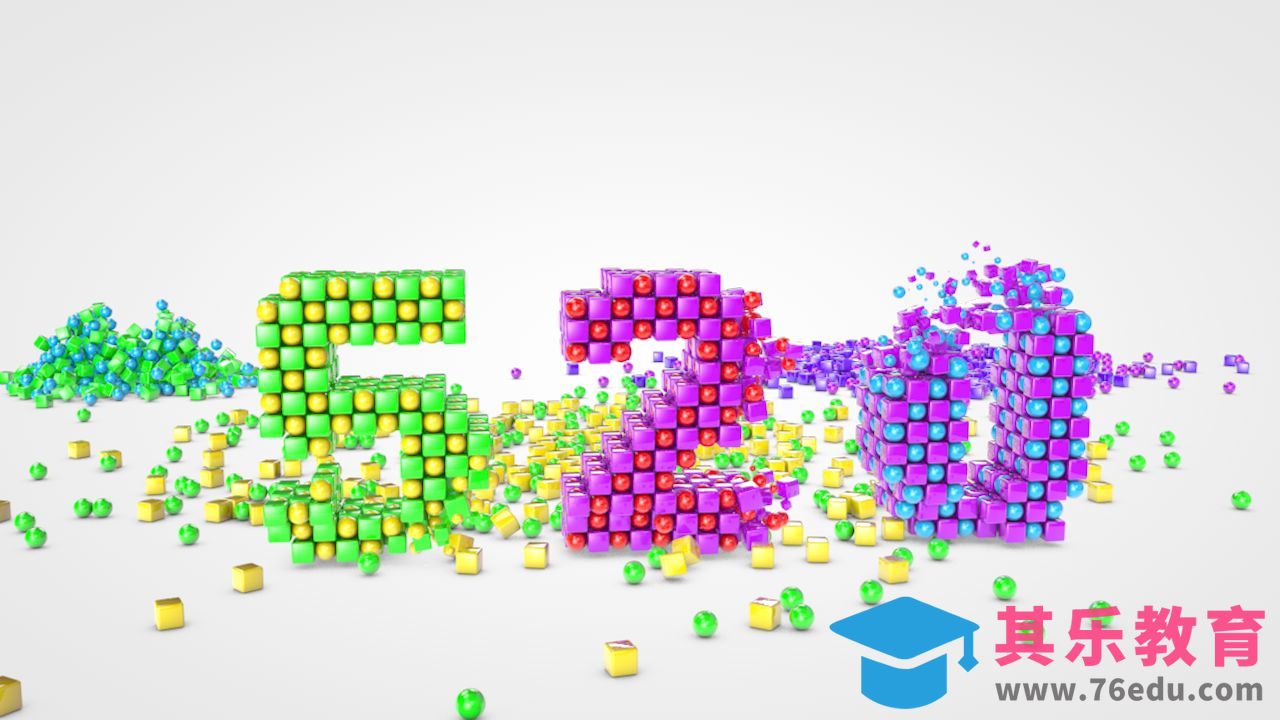 C4D- 520LOGO片头动效[虎课网影视动画制作视频教程][MP4影视拍摄教程全集 ]-第1张图片-我要自学网