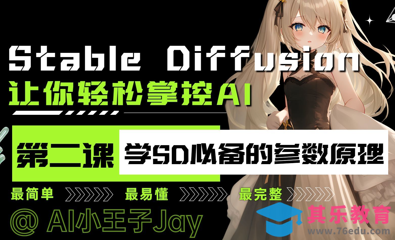 Stable Diffusion-文生图超详细参数使用技巧和方法推荐[虎课网AICG人工智能视频教程][MP4高清全集 ]-第1张图片-我要自学网