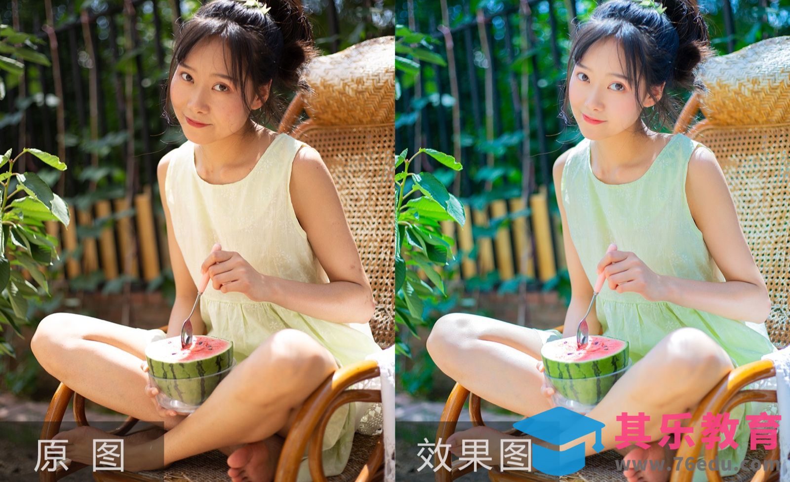 LR+PS-夏日少女系人像后期修图思路[虎课网手机摄影入门视频教程][MP4产品摄影教程全集 ]-第1张图片-我要自学网