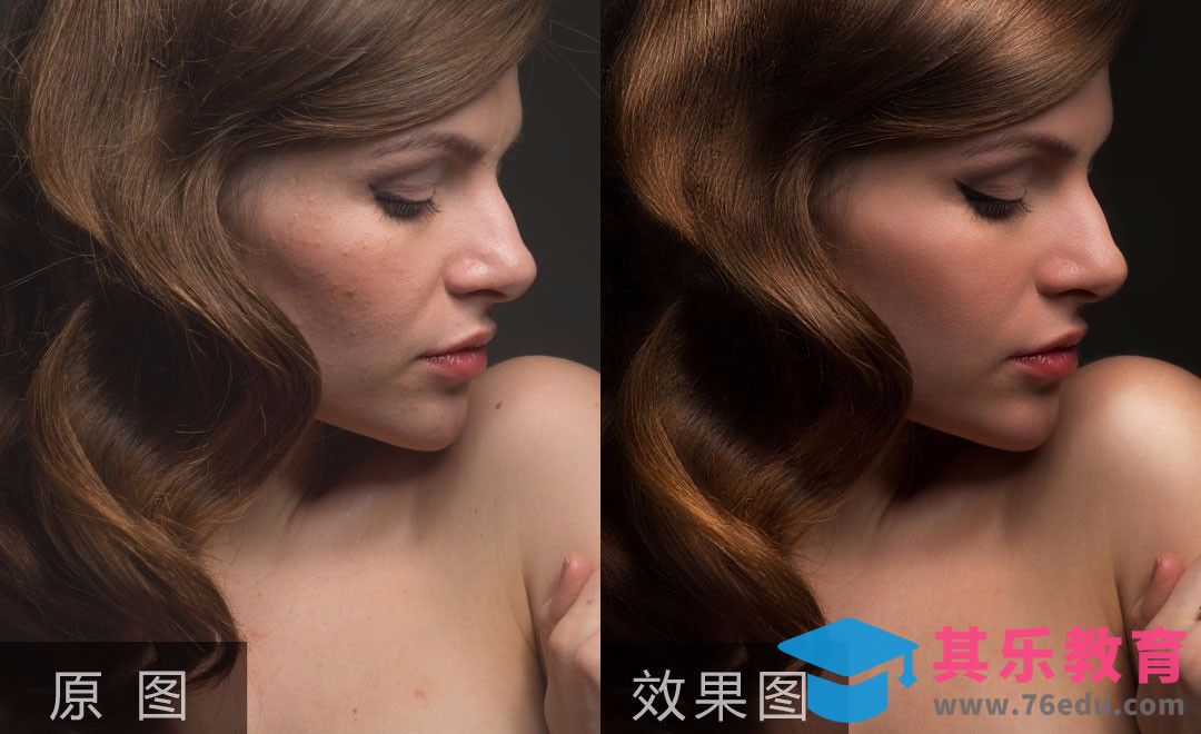 PS-高低频磨皮与头发精修[虎课网手机摄影入门视频教程][MP4产品摄影教程全集 ]-第1张图片-我要自学网