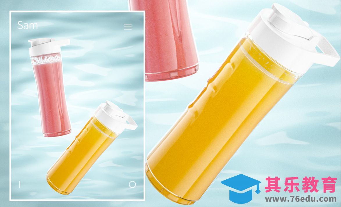 C4D+OC-果汁的秘密渲染打光细腻材质表现[虎课网C4D设计视频教程][产品数码建模MP4教程全集 ]-第1张图片-我要自学网