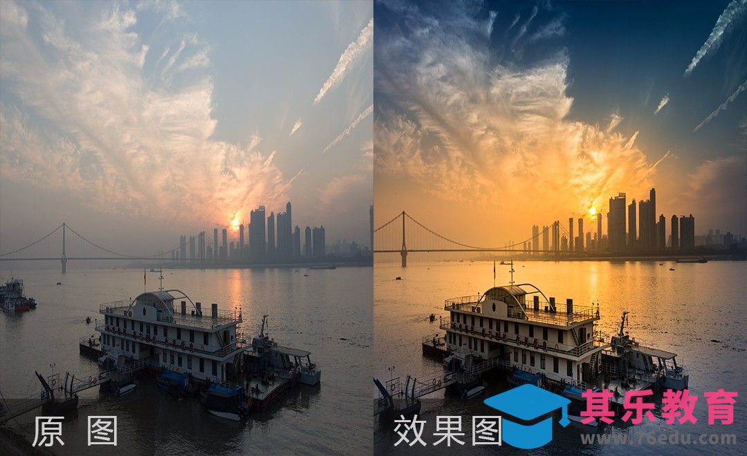 LR-如何让灰暗的风光图焕然一新[虎课网手机摄影入门视频教程][MP4产品摄影教程全集 ]-第1张图片-我要自学网