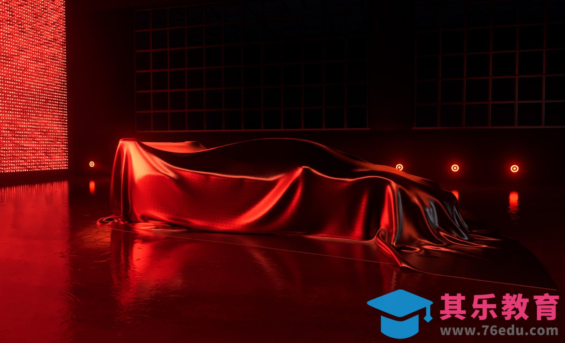 C4D-超实用的布料产品揭幕亮相[虎课网C4D设计视频教程][产品数码建模MP4教程全集 ]-第1张图片-我要自学网