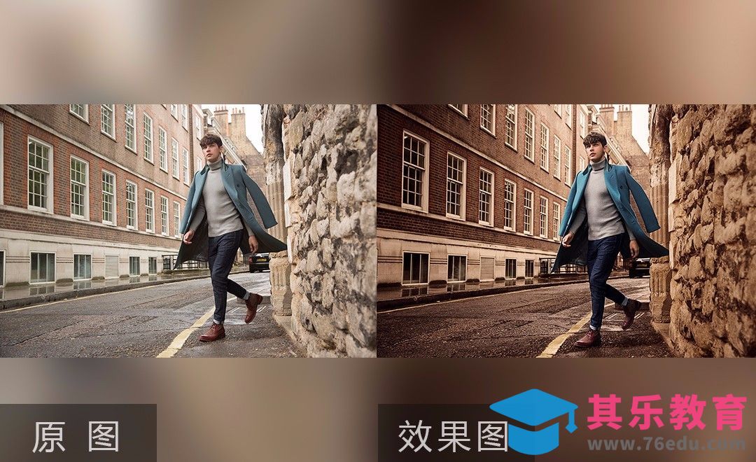 PS-街头男模特后期杂志调色[虎课网手机摄影入门视频教程][MP4产品摄影教程全集 ]-第1张图片-我要自学网