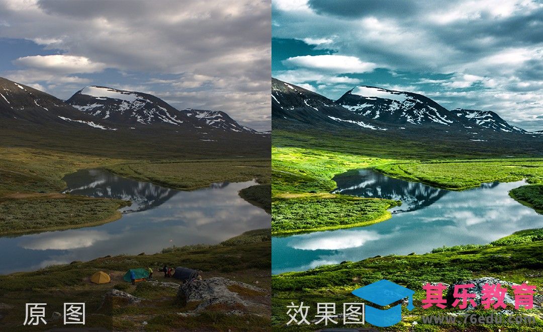 PS-风光大片后期去灰色调恢复[虎课网手机摄影入门视频教程][MP4产品摄影教程全集 ]-第1张图片-我要自学网