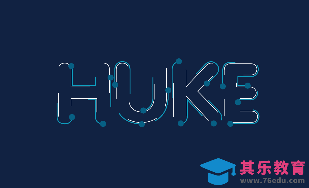 AI+AE-文字标题路径动效[虎课网影视动画制作视频教程][MP4影视拍摄教程全集 ]-第1张图片-我要自学网