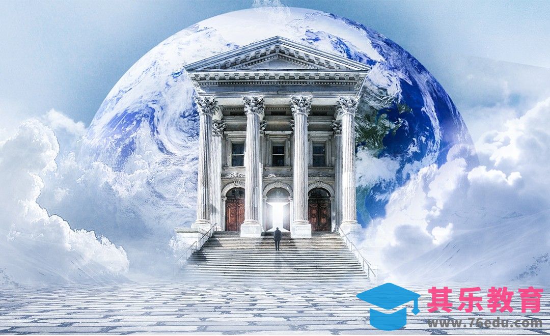 PS-天国阶梯梦幻合成[平面设计视频教程][海报设计MP4高清全集 ]-第1张图片-我要自学网