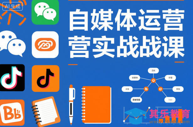 自媒体运营实战课,掌握一套系统的自媒体运营底层方法论,成为优秀的内容创作者-第1张图片-我要自学网 自媒体运营实战课,掌握一套系统的自媒体运营底层方法论,成为优秀的内容创作者-第1张图片-我要自学网