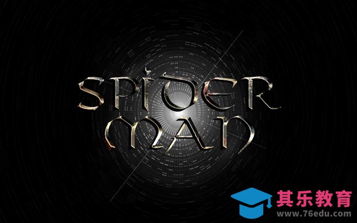 PS-蜘蛛侠spider man[虎课网平面设计视频教程][字体设计教程MP4高清全集 ]-第1张图片-我要自学网