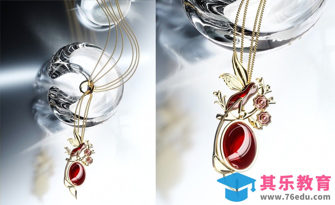 C4D+OC-珠宝首饰渲染[虎课网C4D设计视频教程][产品数码建模MP4教程全集 ]-第1张图片-我要自学网