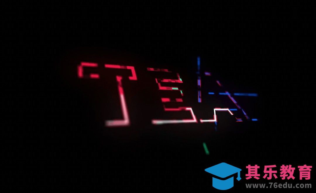 AE-科技感条形字母穿梭片头动效[虎课网最新视频教程][免费高清MP4教程全集 ]-第1张图片-我要自学网