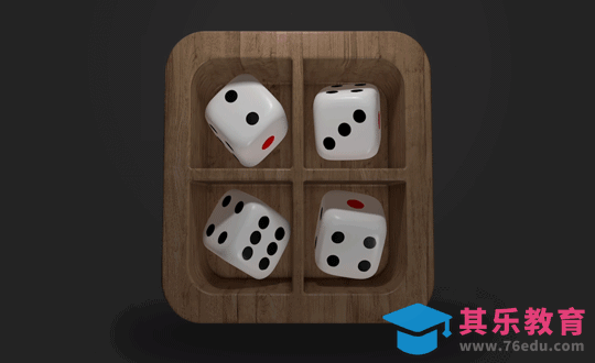 C4D-Icon图标骰子动效[虎课网影视动画制作视频教程][MP4影视拍摄教程全集 ]-第1张图片-我要自学网