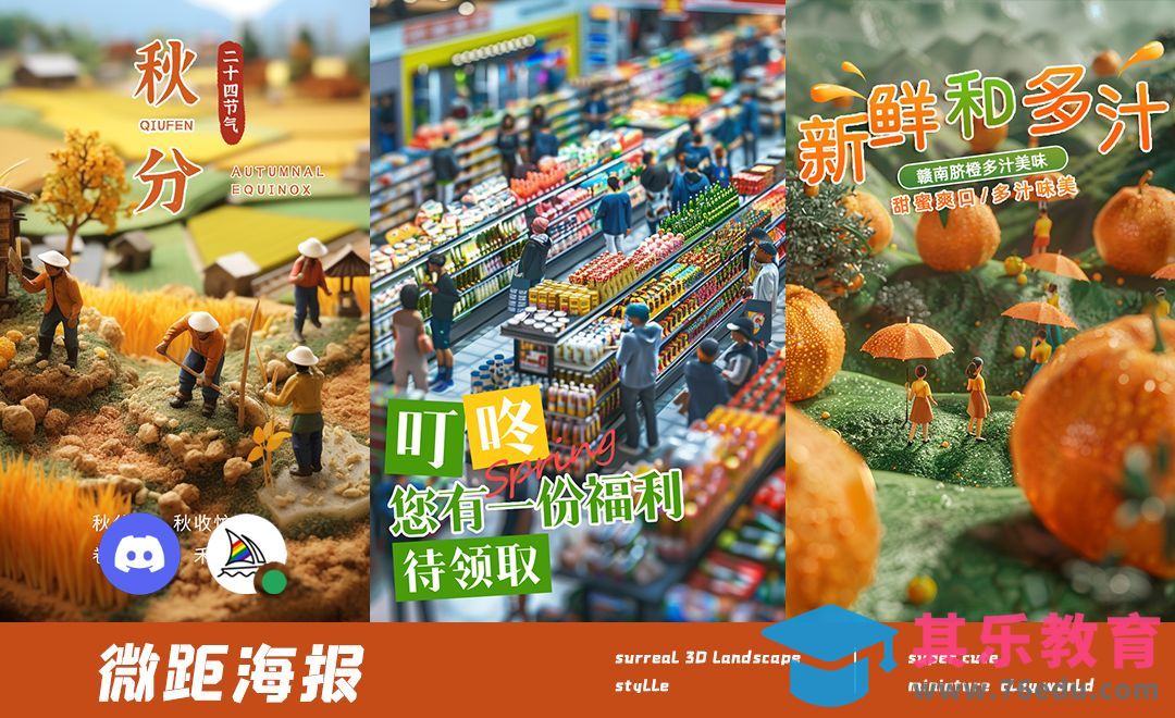 Midjourney-微距海报[虎课网AICG人工智能视频教程][MP4高清全集 ]-第1张图片-我要自学网