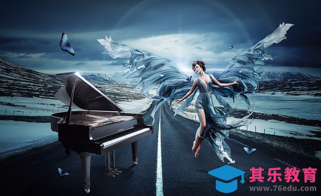 PS-女人香气-创意合成[平面设计视频教程][海报设计MP4高清全集 ]-第1张图片-我要自学网