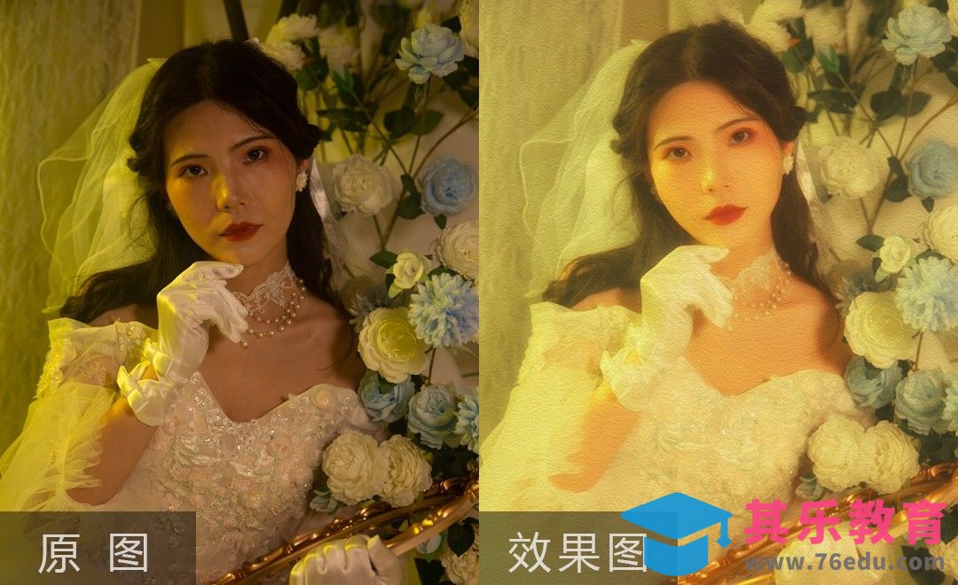 PS-复古法式油画风人像精修[虎课网手机摄影入门视频教程][MP4产品摄影教程全集 ]-第1张图片-我要自学网