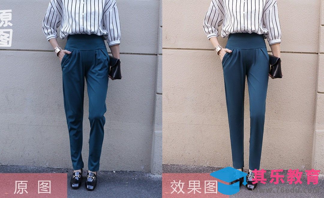 PS-半身模特女裤精修[虎课网电商产品精修视频教程][最新PS修图教程全集MP4 ]-第1张图片-我要自学网