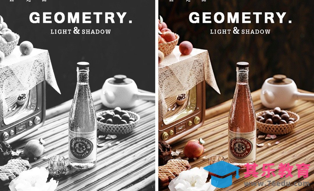 C4D+OC-水珠酒瓶写实渲染[虎课网C4D设计视频教程][产品数码建模MP4教程全集 ]-第1张图片-我要自学网