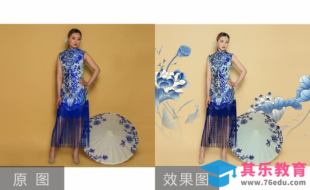 PS-中国风青花瓷的精修[虎课网手机摄影入门视频教程][MP4产品摄影教程全集 ]-第1张图片-我要自学网