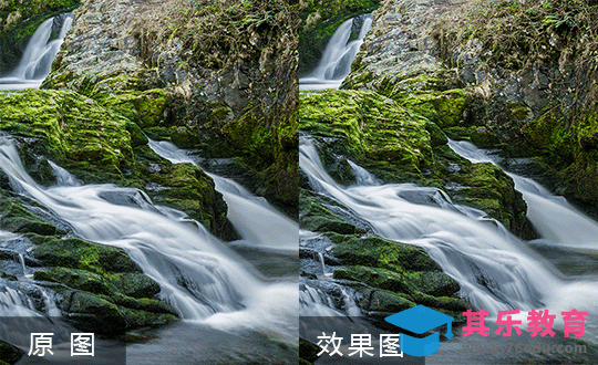 PS-山涧溪流静转动摄影后期效果制作[虎课网手机摄影入门视频教程][MP4产品摄影教程全集 ]-第1张图片-我要自学网