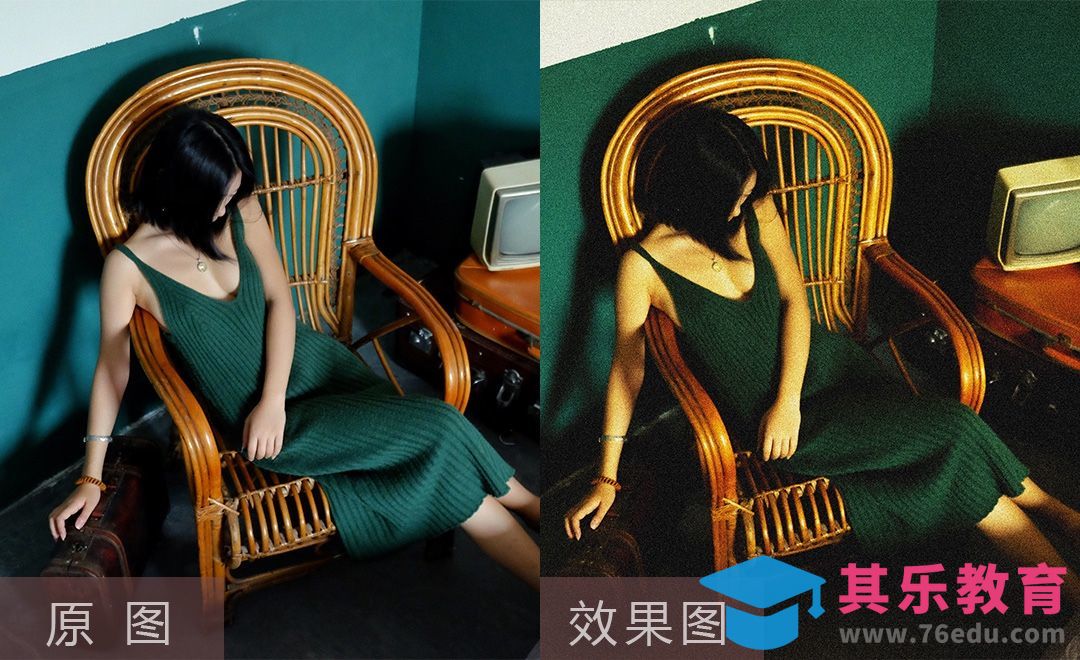 PS-复古胶片风人像后期调色[虎课网手机摄影入门视频教程][MP4产品摄影教程全集 ]-第1张图片-我要自学网