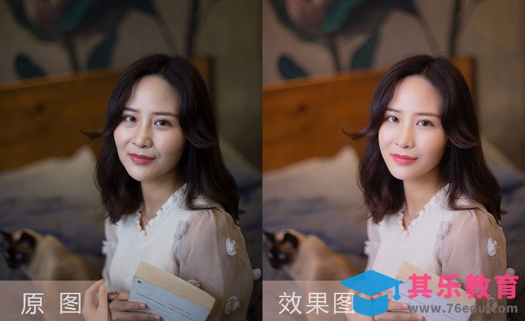 PS+LR-如何快速调出室内小清新人像的氛围感和皮肤通透感[虎课网手机摄影入门视频教程][MP4产品摄影教程全集 ]-第1张图片-我要自学网