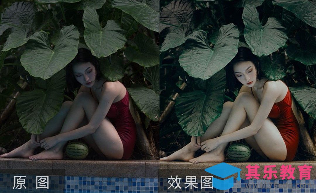 LR+PS-低反差暗灰系夏日泳池人像调色[虎课网手机摄影入门视频教程][MP4产品摄影教程全集 ]-第1张图片-我要自学网