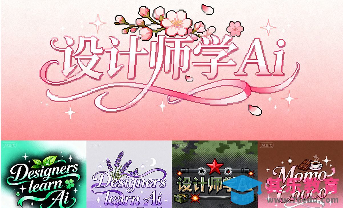 即梦-直出像素字体设计[虎课网AICG人工智能视频教程][MP4高清全集 ]-第1张图片-我要自学网