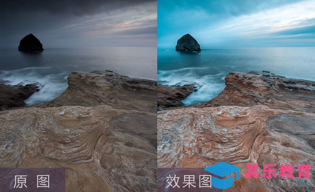 LR-深海岩石风光后期修图[虎课网手机摄影入门视频教程][MP4产品摄影教程全集 ]-第1张图片-我要自学网