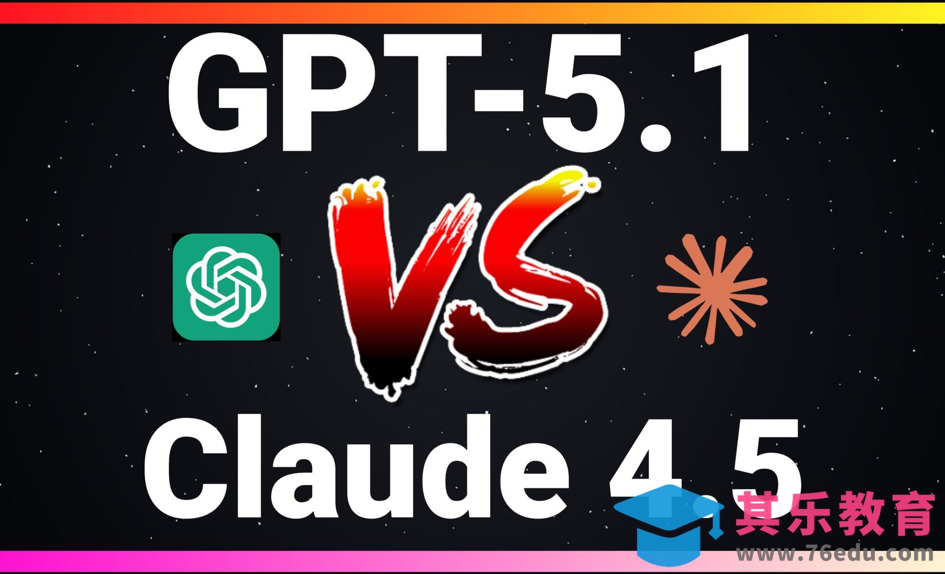 GPT-5.1对决Claude Sonnet 4.5！深度实测！超长文本、前端开发[虎课网AICG人工智能视频教程][MP4高清全集 ]-第1张图片-我要自学网