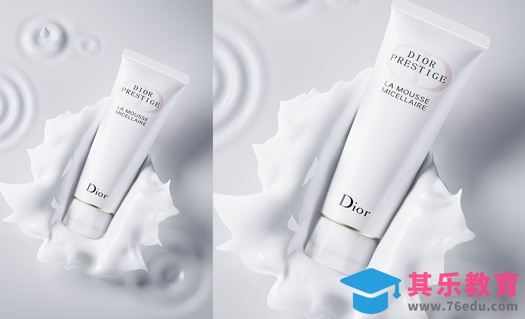 C4D+OC-美妆液体场景渲染[虎课网C4D设计视频教程][产品数码建模MP4教程全集 ]-第1张图片-我要自学网