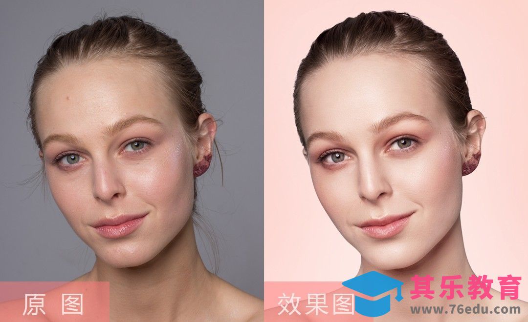 PS-微笑平面模特精修[虎课网手机摄影入门视频教程][MP4产品摄影教程全集 ]-第1张图片-我要自学网