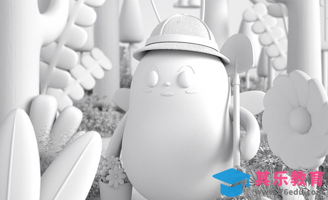 C4D+OC-五一劳动小蜜蜂建模[虎课网C4D设计视频教程][产品数码建模MP4教程全集 ]-第1张图片-我要自学网