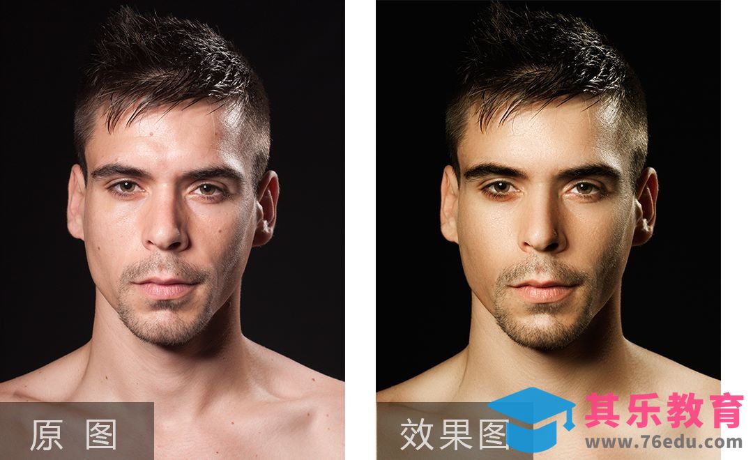 PS-欧美男士模特人像精修[虎课网手机摄影入门视频教程][MP4产品摄影教程全集 ]-第1张图片-我要自学网