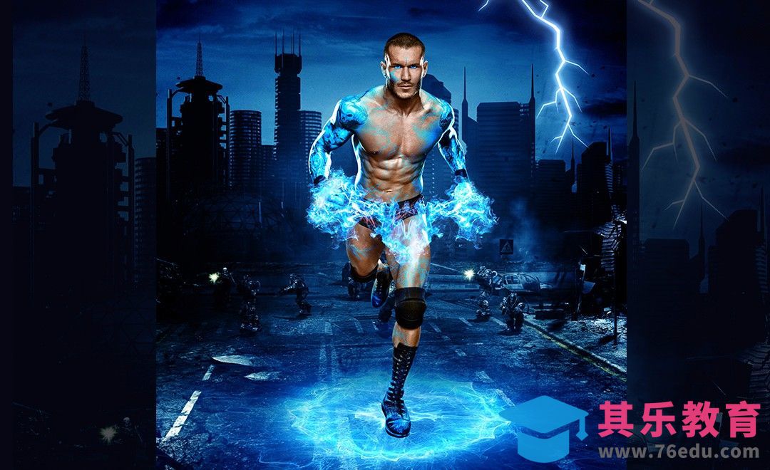 PS-闪电特效合成[平面设计视频教程][海报设计MP4高清全集 ]-第1张图片-我要自学网