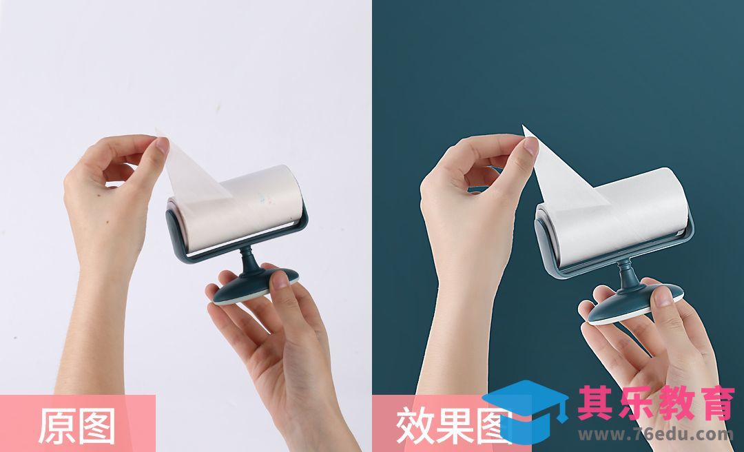 PS-三步操作精修粘毛器[虎课网电商产品精修视频教程][最新PS修图教程全集MP4 ]-第1张图片-我要自学网