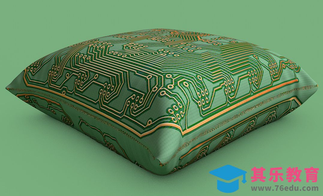 C4D-快速制作创意靠枕[虎课网C4D设计视频教程][产品数码建模MP4教程全集 ]-第1张图片-我要自学网