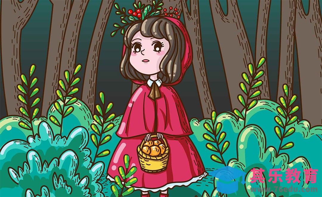 AI-矢量儿童插画小红帽[虎课网绘画插画视频教程][ipad商业插画MP4教程全集 ]-第1张图片-我要自学网