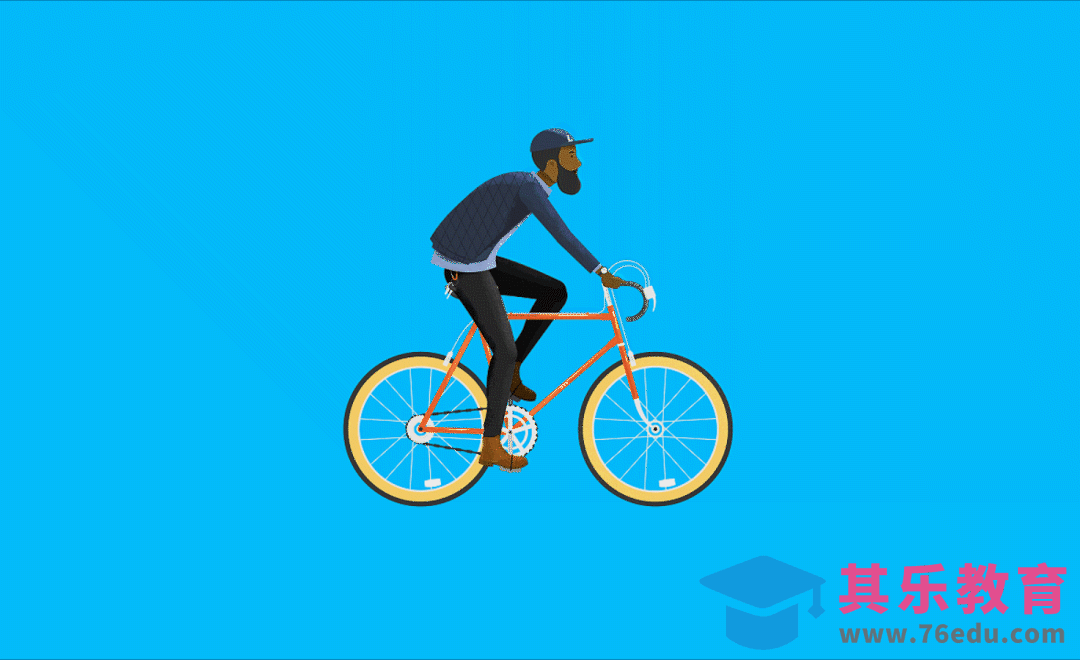 AE-人物骑车动效duik绑定（上）[虎课网影视动画制作视频教程][MP4影视拍摄教程全集 ]-第1张图片-我要自学网