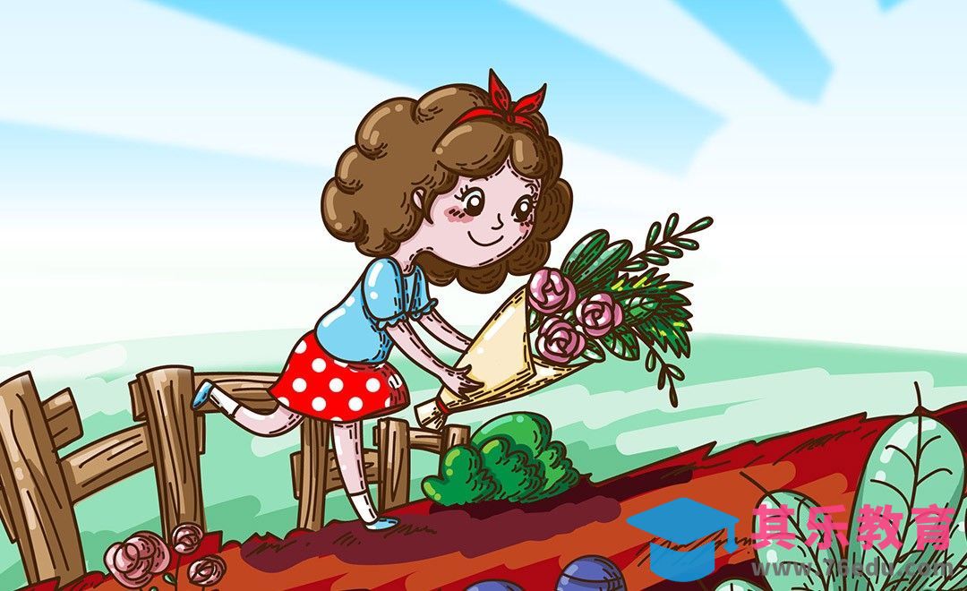 AI-矢量儿童插画奔跑吧小姑娘[虎课网绘画插画视频教程][ipad商业插画MP4教程全集 ]-第1张图片-我要自学网