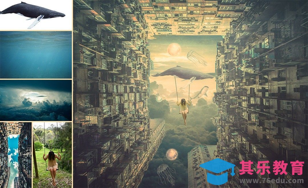 PS-“聆听自我世界”主题创意合成[虎课网最新视频教程][免费高清MP4教程全集 ]-第1张图片-我要自学网