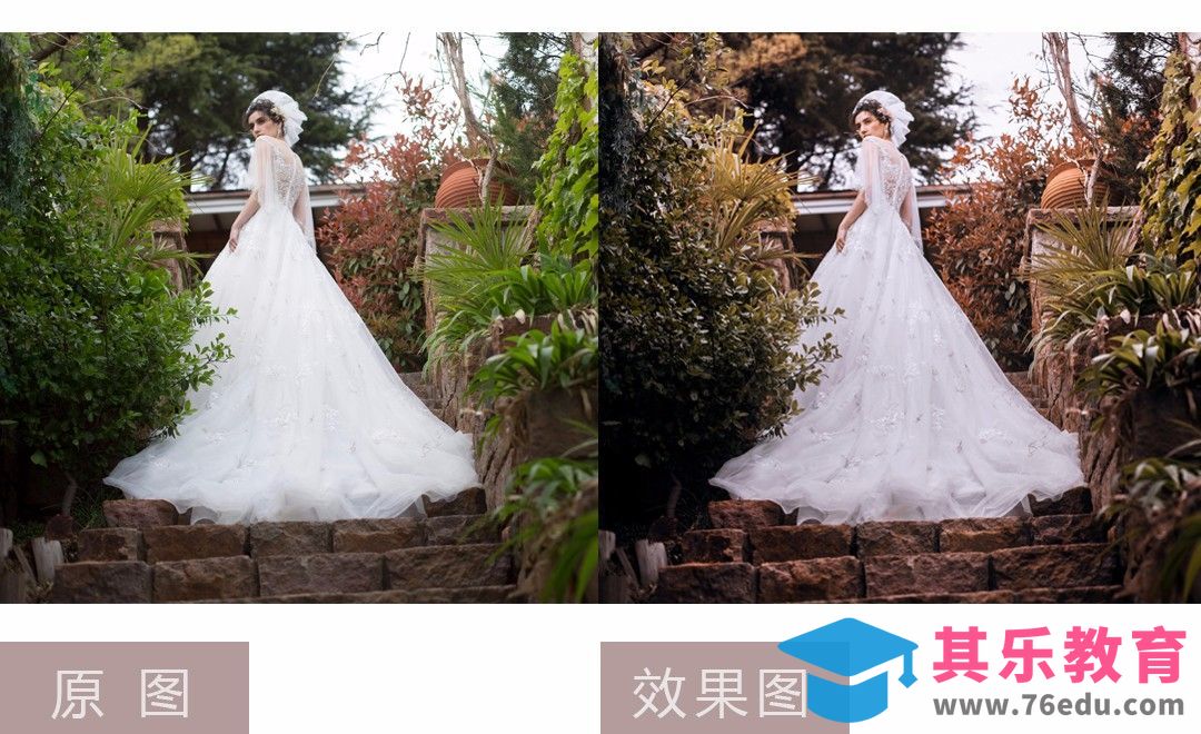PS-婚纱样片欧式风格调色方法[虎课网手机摄影入门视频教程][MP4产品摄影教程全集 ]-第1张图片-我要自学网