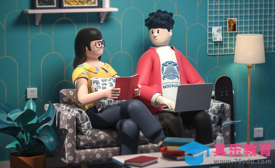 C4D-使用关节工具手动绑定骨骼[虎课网C4D设计视频教程][产品数码建模MP4教程全集 ]-第1张图片-我要自学网